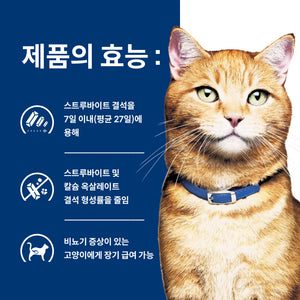 힐스 프리스크립션 다이어트 c/d 멀티케어 반려묘용 건사료